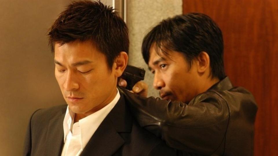 《無間道》由梁朝偉與劉德華主演。（圖／翻攝自IMDb） 
