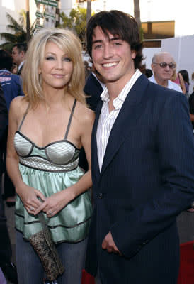 Heather Locklear and Ben Feldman at the Universal City premiere of Universal Pictures' The Perfect Man