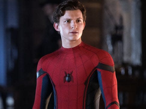 tom holland spiderman far from home