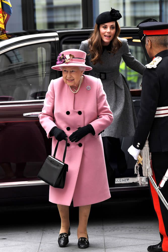 Queen Elizabeth and Kate Middleton | James Veysey/REX/Shutterstock