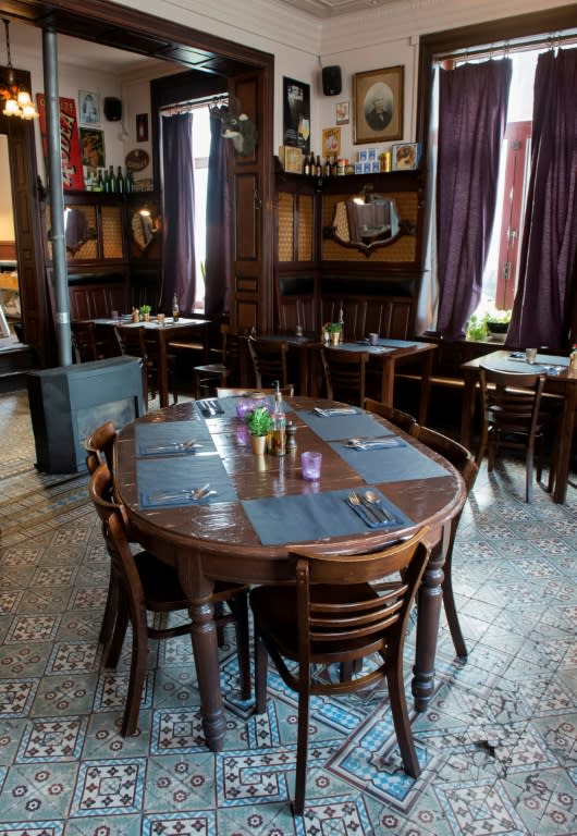 The PastaCafe in Alsemberg, in the Dutch-speaking Flemish Brabant region, is one of Belguim's historic cafes that has best kept its 1920s and 1930s decor