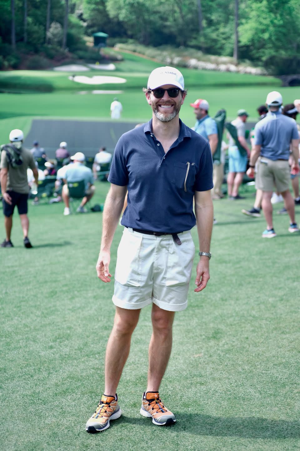 golf style at the masters