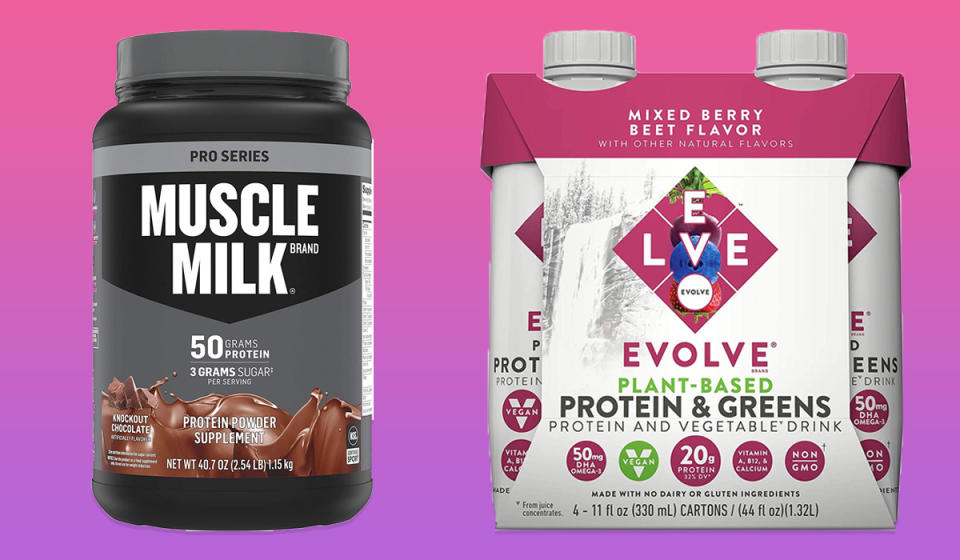 Grab one of these protein powders and shakes on sale. (Photo: Amazon)