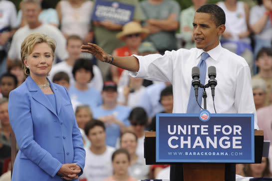 This slogan sums up exactly what was wrong with Hillary Clinton’s campaign. Obama inspired a nation with his call for “change”; Hillary responded by using a long-winded copycat version of that message, which inspired a grand total of no one.