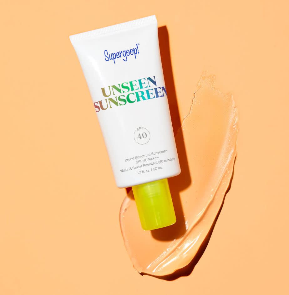 If you're going to be out in the sun, you'll need some sunscreen. And Supergoop's Unseen Sunscreen is a fan favorite, with more than 1,000 reviews at Sephora. Plus, it'll keep your makeup from melting, since it acts as a primer. <a href="https://fave.co/2KZP5V2" target="_blank" rel="noopener noreferrer">Find it for $34 at Sephora</a>.