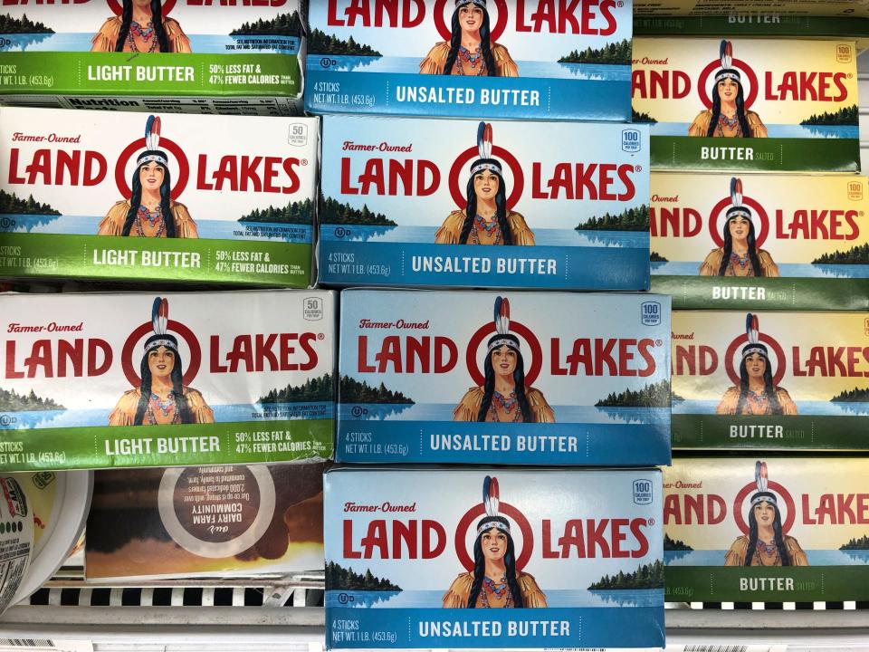 In April 2020, Land O'Lakes bid farewell to the American Indian woman's illustration that adorned its packaging since 1928.