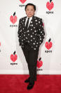 <p>John C. Jay is the president of global creative at Fast Retailing. He wore a statement polka-dot blazer at the 26th annnual Apex for Youth gala, where he was honored with the 2018 Inspiration Award. (Photo: BFA/Courtesy of Apex for Youth) </p>