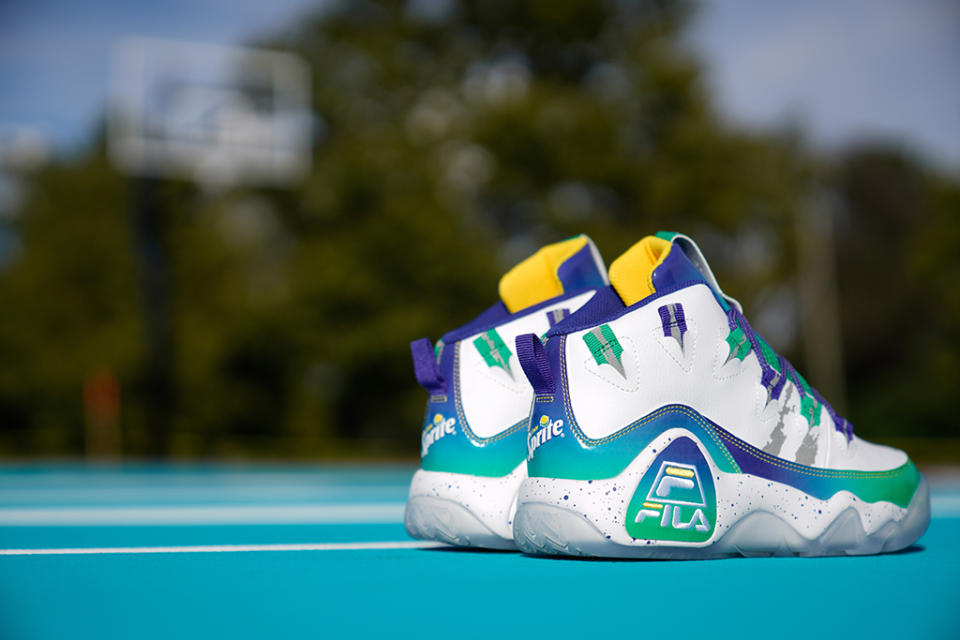 Another look at the Sprite x Fila Grant Hill 1. - Credit: Courtesy of Fila