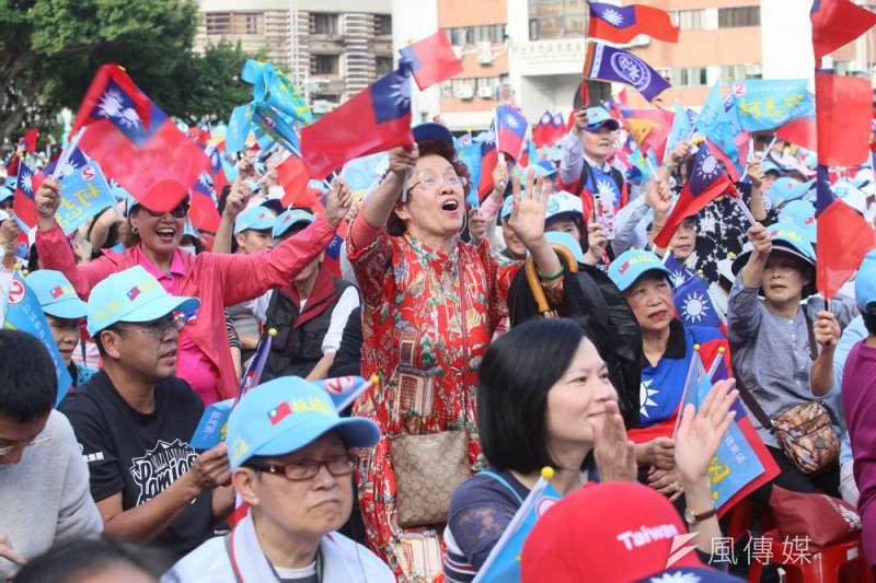 《反滲透法》在選前通過，不少藍營選民醞釀用選票來反制綠營。（柯承惠攝）