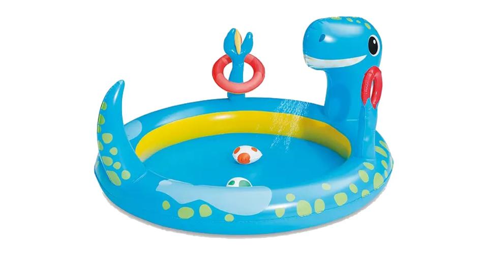 Summer Waves Inflatable Dinosaur Sprinkler Paddling Pool (John Lewis & Partners)