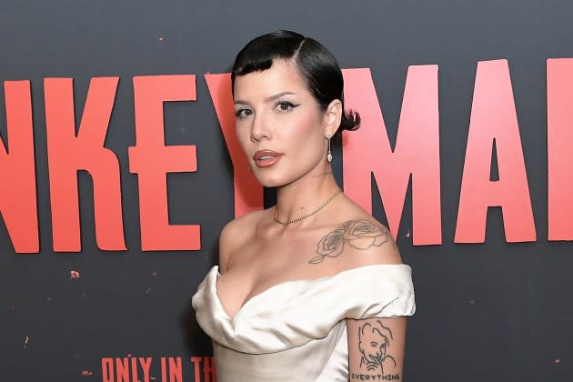 Halsey on April 2, 2024 in West Hollywood, CA.  - Credit: Unique Nicole/Getty Images