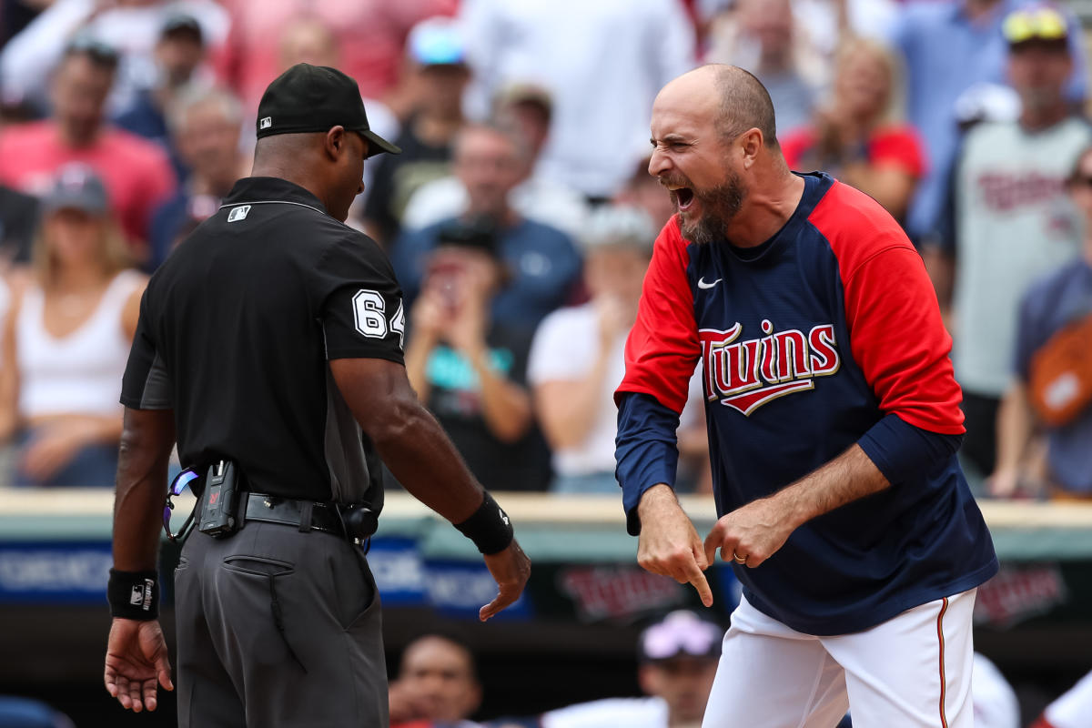 Twins' Rocco Baldelli ejected after encounter between umpire, Yankees'  Domingo German - Sports Illustrated Minnesota Sports, News, Analysis, and  More