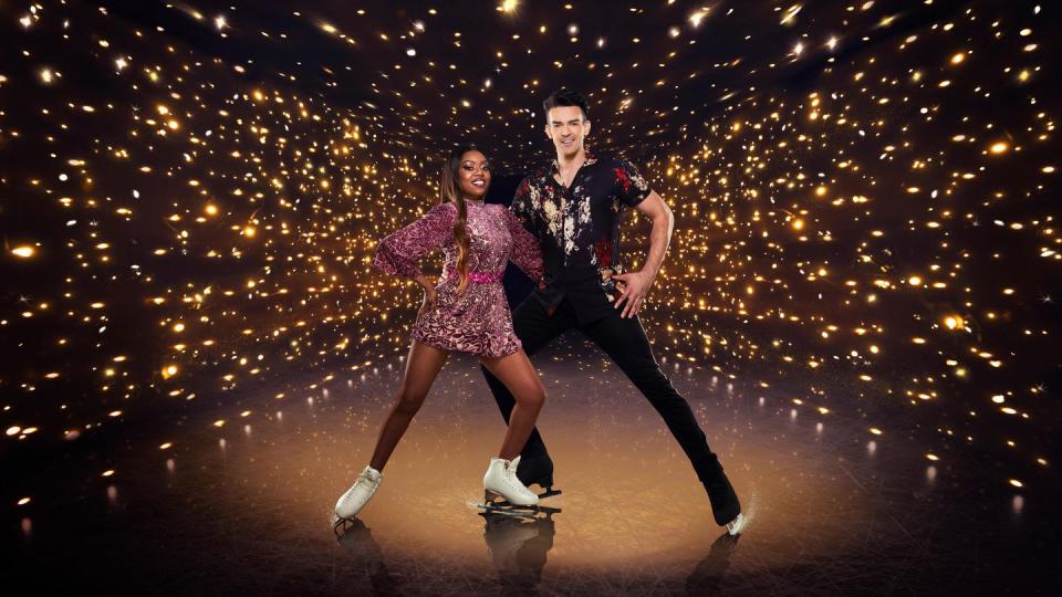 Contestant Lady Leshurr and professional Brendyn Hatfield