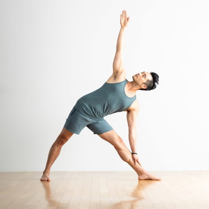 Extended Triangle Pose