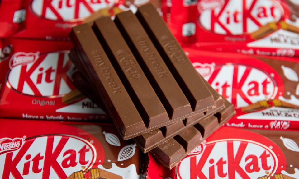 <span>Nestlé owns food brands including KitKat, Yorkie and Quality Street.</span><span>Photograph: Dominic Lipinski/PA</span>