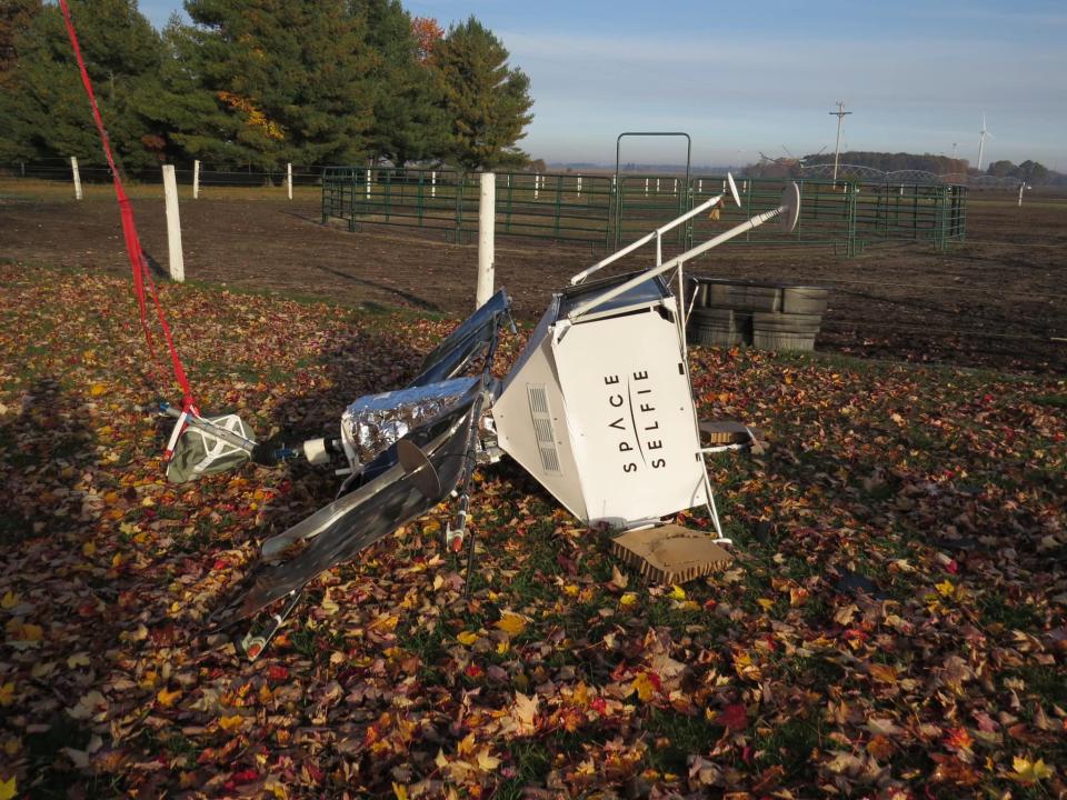 Samsung pseudo satellite falls out of the sky, lands in rural Michigan neighborhood