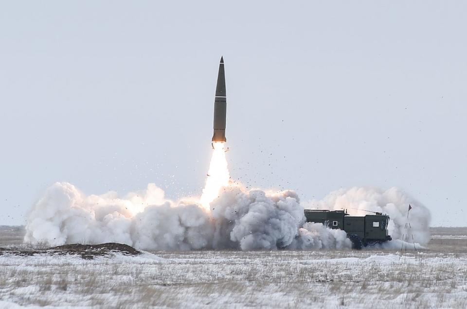 Iskander-M short-range ballistic missile