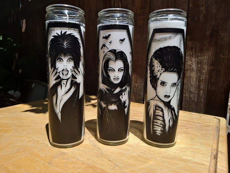 Ladies of Halloween Candles