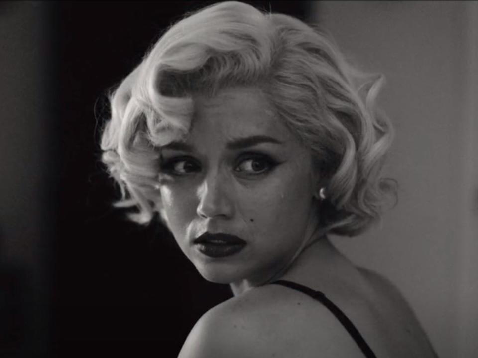 Ana De Armas as Marilyn Monroe in Andrew Dominik’s ‘Blonde’ (Netflix)