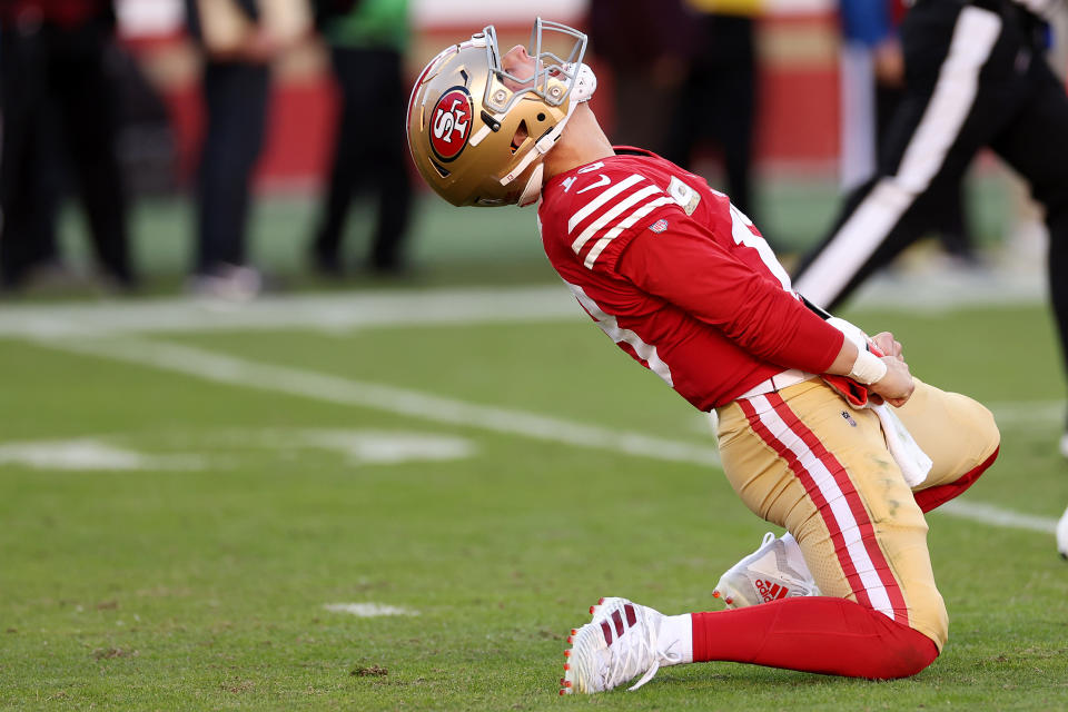 Brock Purdy has regained his early season form. (Ezra Shaw/Getty Images)