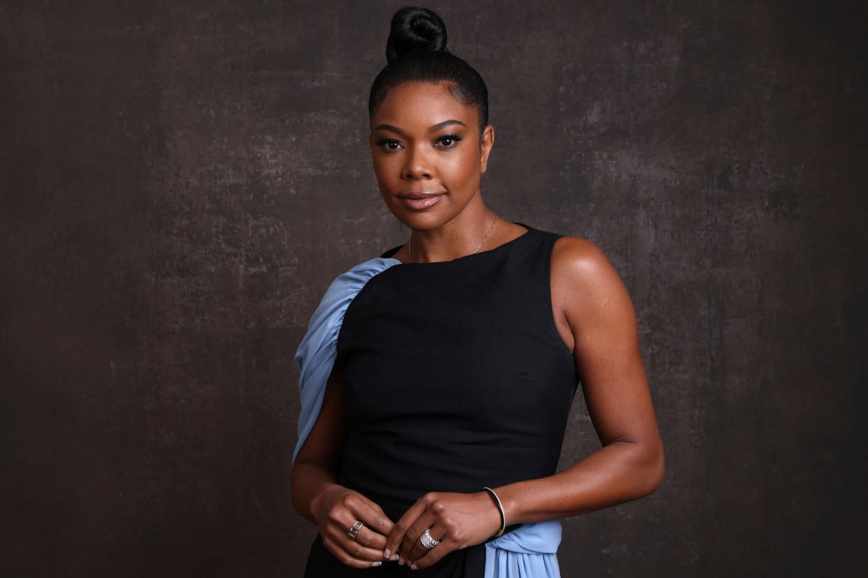 Gabrielle Union, from the Apple TV+ television series "Truth Be Told," poses for a portrait during the Winter Television Critics Association Press Tour, at The Langham Huntington Hotel in Pasadena, Calif 2023 Winter TCA - "Truth Be Told" Portrait Session, Pasadena, United States - 18 Jan 2023