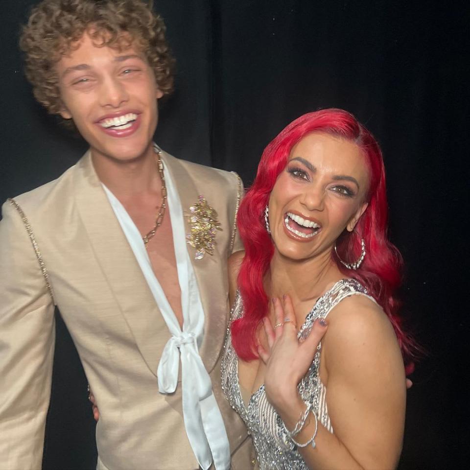 Dianne Buswell and Bobby Brazier excite fans with sweet video