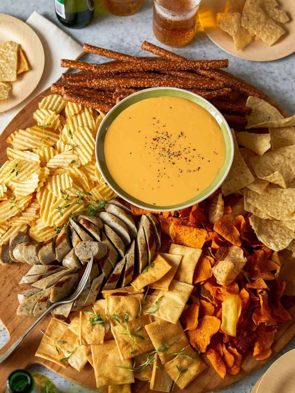 Crock-Pot Cheese Beer Dip