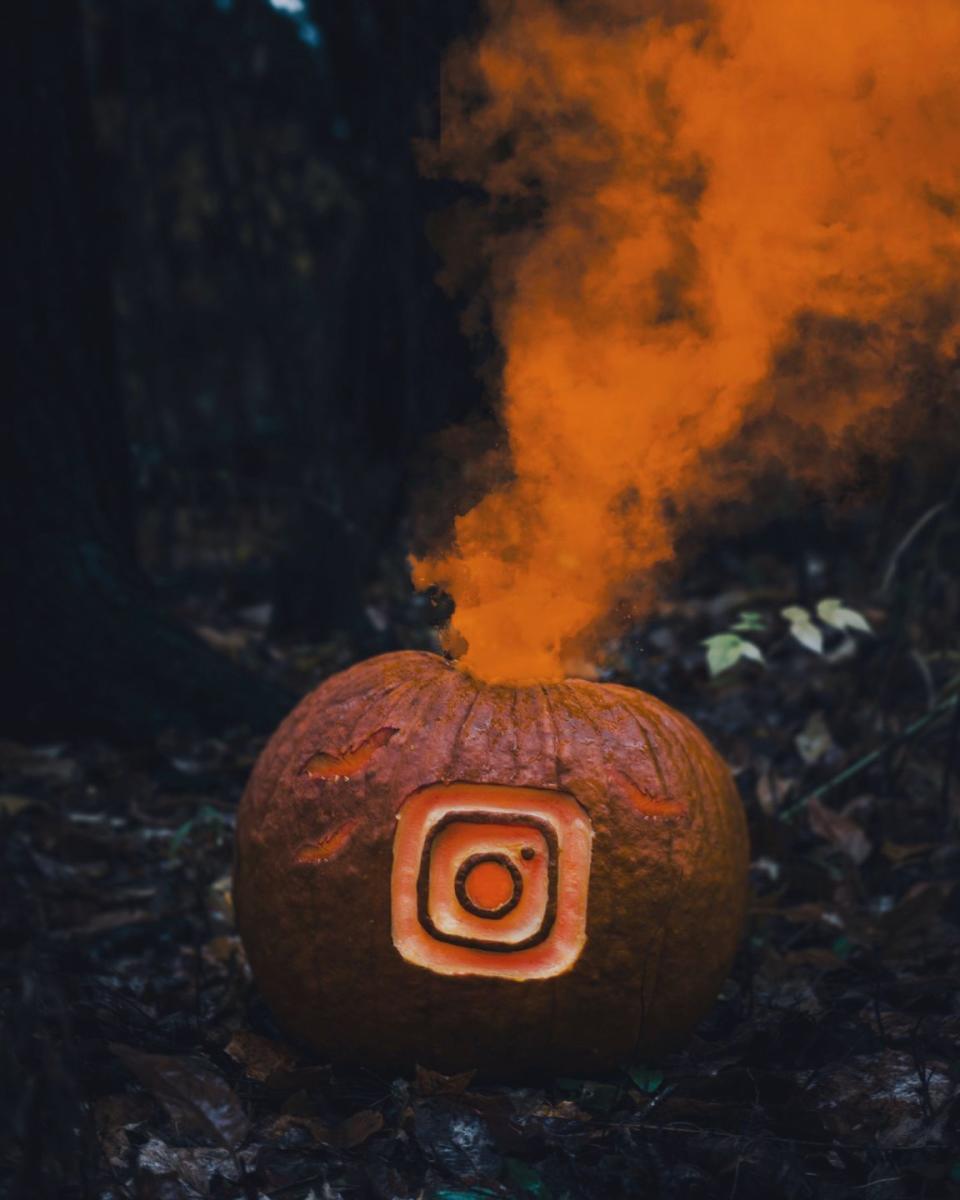 5) Instagram Pumpkin