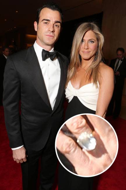 Jennifer Aniston and Justin Theroux