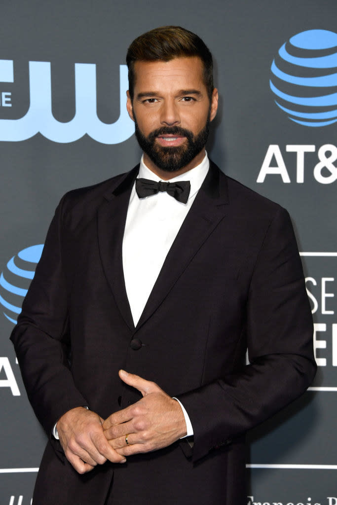 Martin at the Critics' Choice Awards in 2019