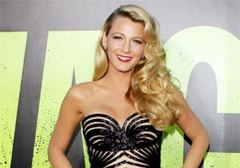 Blake Lively stuns in a gorgeous nude and black Zuhair Murad Couture gown