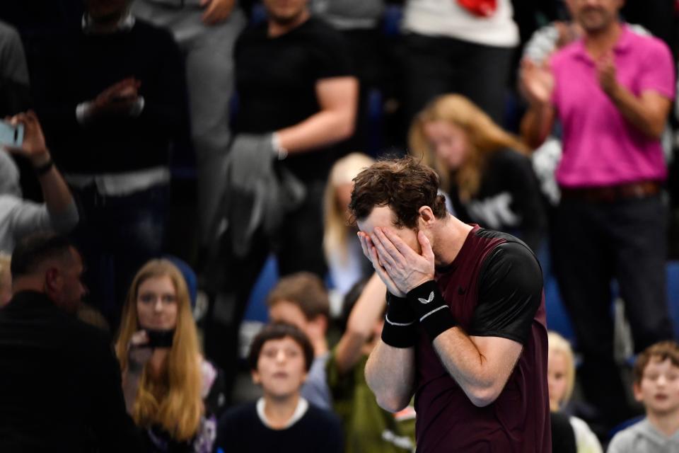 Andy Murray besiegte Stan Wawrinka in Antwerpen und jubelte emotional. (Bild: Getty Images)