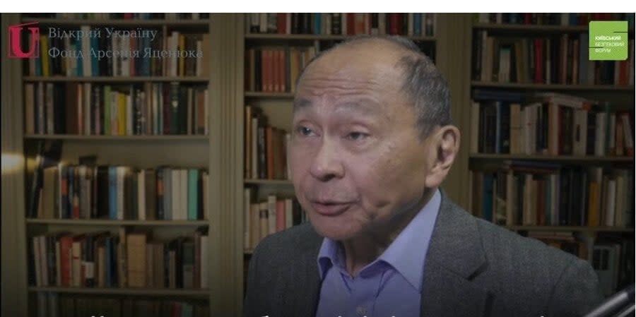 Francis Fukuyama addressed the participants of the KSF