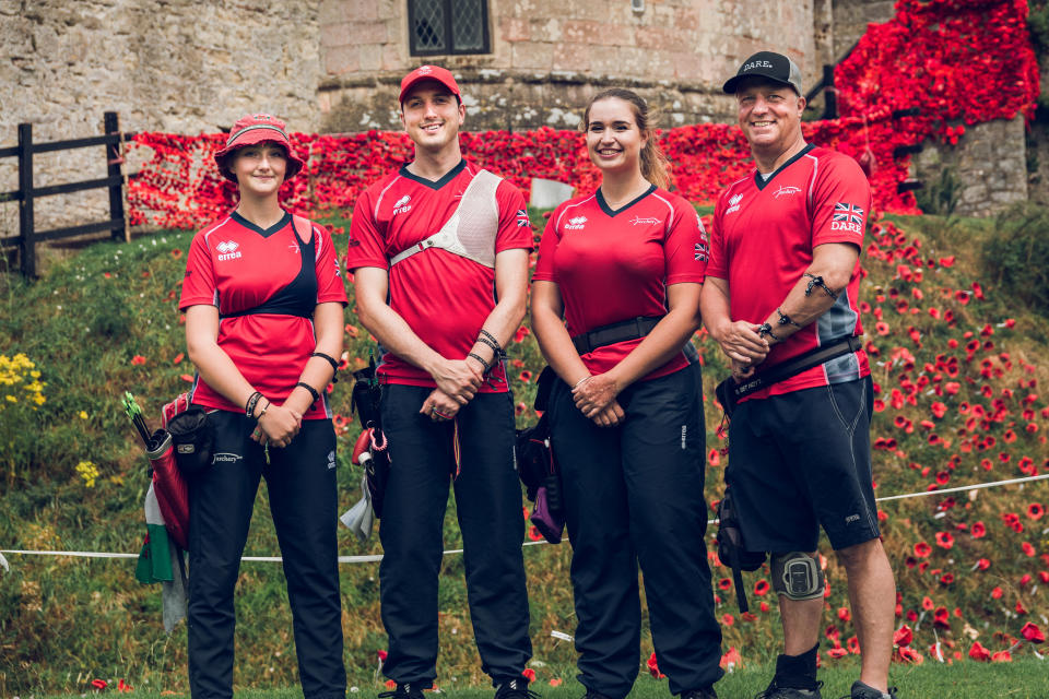 Britain's archers will be among those competing at Caldicot Castle