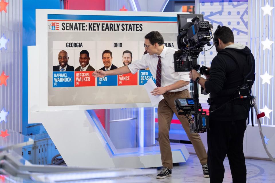 Steve Kornacki on Tuesday, November 8, 2022