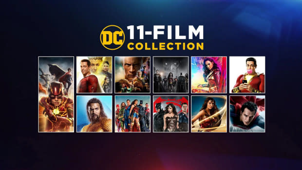 DC's 11-film collection <p>DC, Warner Bros.</p>