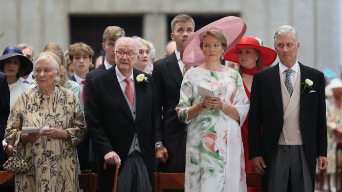 Alberto y Paola de los belgas