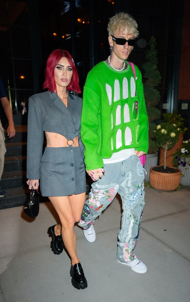 MGK and Megan Fox Are True Twin Flames for Summer Solstice Date Night