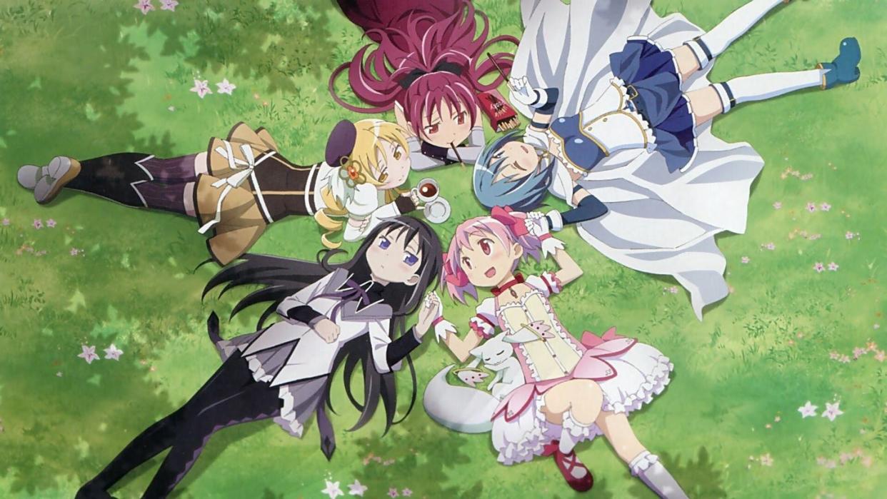 puella magi madoka magica, netflix