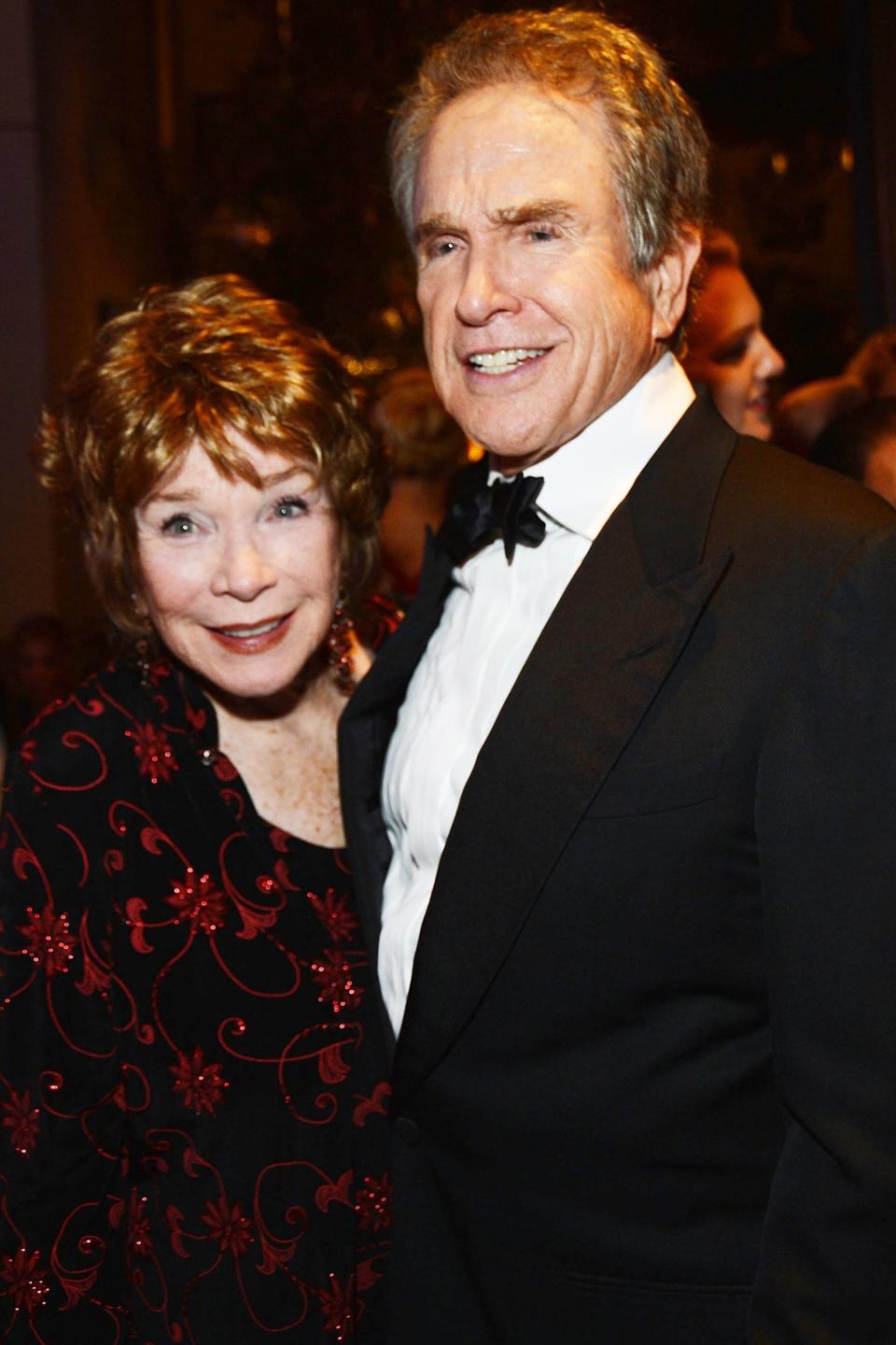 Shirley MacLaine and Warren Beatty