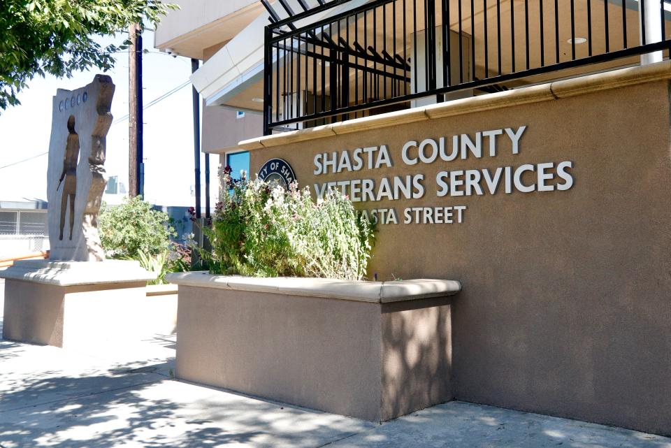 The Shasta County Veterans Services office at 1855 Shasta St. in Redding on Wednesday, June 29, 2022.