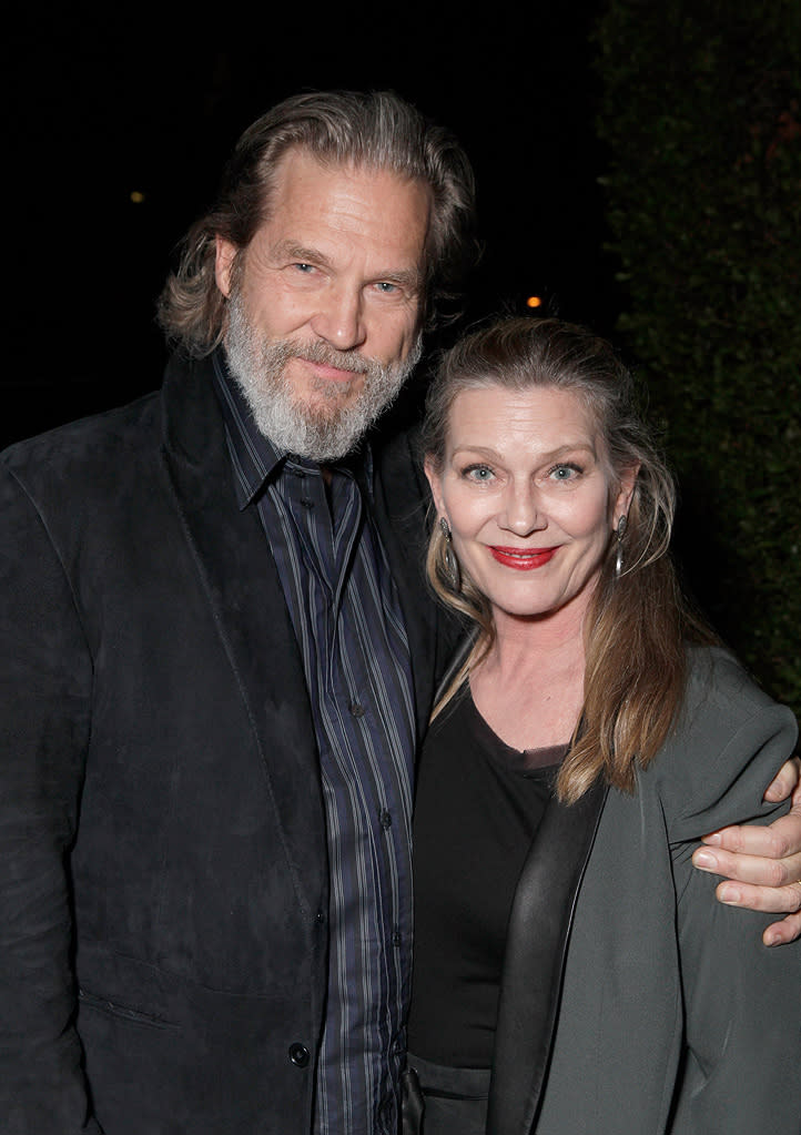 True Grit 2010 LA Screening Jeff Bridges Susan Bridges