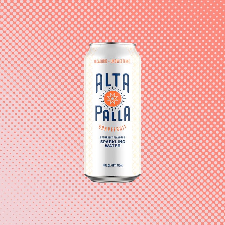 Best Flavored Seltzer: Alta Palla Grapefruit Sparkling Water