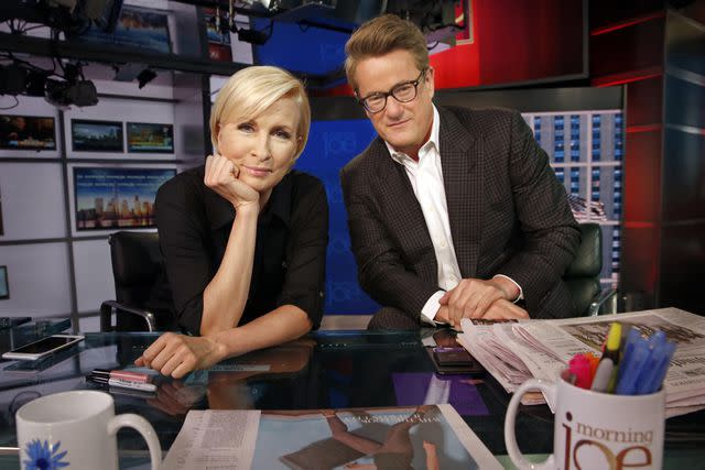 Carolyn Cole/Los Angeles Times/Contour by Getty Images MSNBC hosts and married couple, Mika Brzezinski and Joe Scarborough