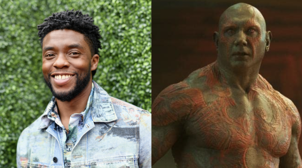 11) Chadwick Boseman as Drax in 'Guardians of the Galaxy'