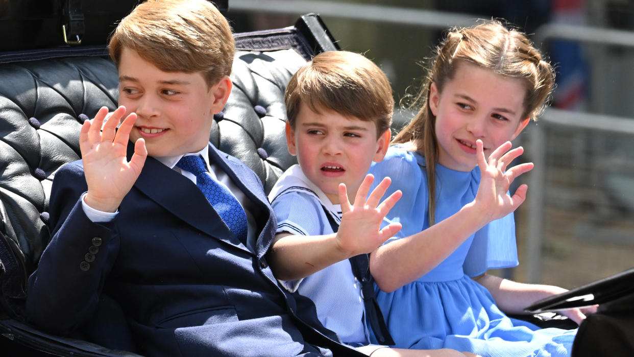  Prince George, Princess Charlotte and Prince Louis. 