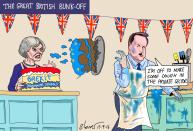 SEPT 14: BAKE OFF LEAVES BEEB… AND CAMERON LEAVES POLITICS