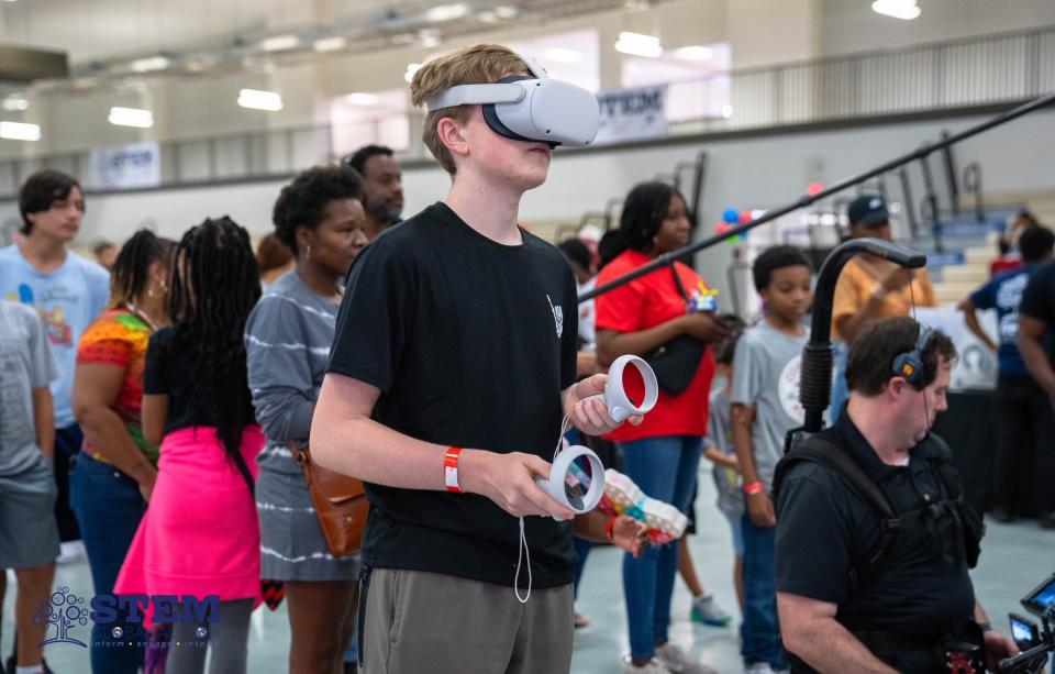STEM Fest also offered virtual reality games Sept. 2 in Montgomery.