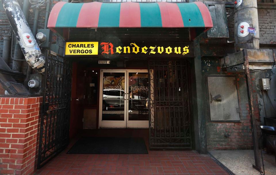 The Rendezvous in Downtown Memphis on Sept. 26, 2023. The restaurant is celebrating its 75th anniversary this year.