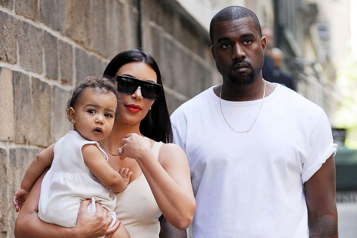 North West Gave Kim Kardashian A Hand-Drawn Birkin Bag.